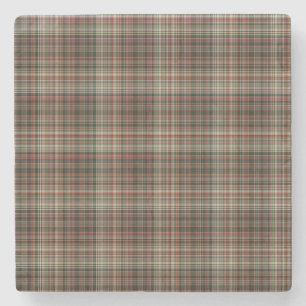 Dessous-de-verre En Pierre Tartan
