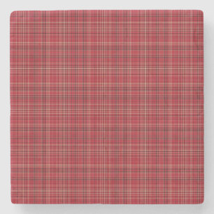 Dessous-de-verre En Pierre Tartan