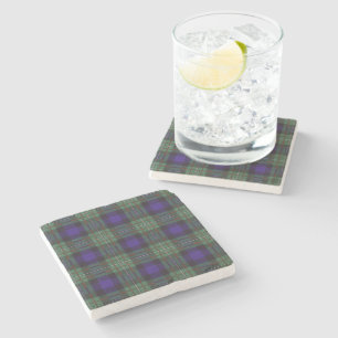 Dessous-de-verre En Pierre Tartan d'écossais de plaid de clan de Ferguson