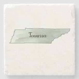 Dessous-de-verre En Pierre Tennessee State Illustration Peinture