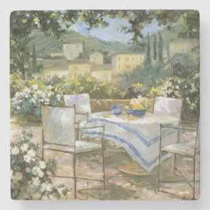 Dessous-de-verre En Pierre Terrasse de la Toscane