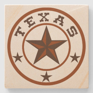 Dessous-de-verre En Pierre Texas Star