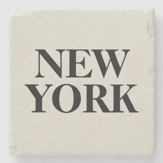 Dessous-de-verre En Pierre Texte de New York
