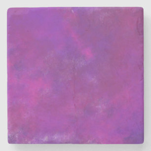 Dessous-de-verre En Pierre Texture Abstraite violette