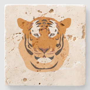 Dessous-de-verre En Pierre Tiger