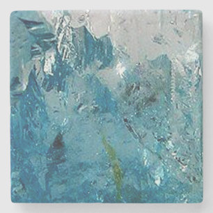 Dessous-de-verre En Pierre Topaz bleu
