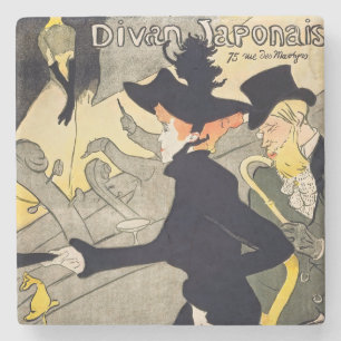 Dessous-de-verre En Pierre Toulouse-Lautrec - Divan Japonais