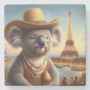 Dessous-de-verre En Pierre Tour Eiffel de Koala