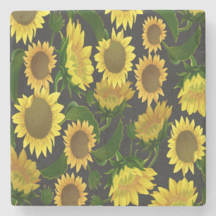 Dessous-de-verre En Pierre Tournesol