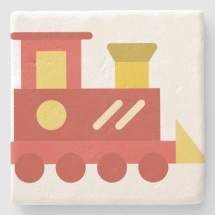 Dessous-de-verre En Pierre train de jouets