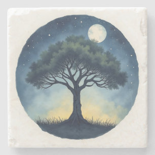 Dessous-de-verre En Pierre Tree of Life