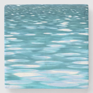 Dessous-de-verre En Pierre Turquoise shimmer