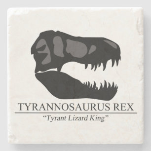 Dessous-de-verre En Pierre Tyrannosaure Rex