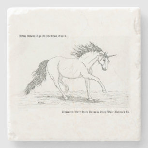 Dessous-de-verre En Pierre Unicorns