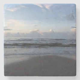 Dessous-de-verre En Pierre Vagues, plage de Wrightsville