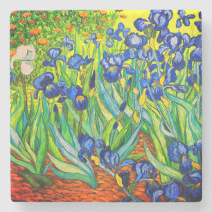Dessous-de-verre En Pierre Van Gogh Irises