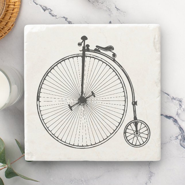 Dessous-de-verre En Pierre Vélo vintage (Créateur téléchargé)