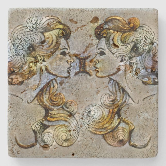 Dessous-de-verre En Pierre Venise de Gemini (Devant)