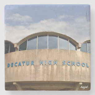 Dessous-de-verre En Pierre Vieux lycée de Decatur