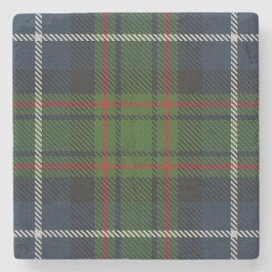 Dessous-de-verre En Pierre Vieux tartan écossais de chasse de MacRae de clan