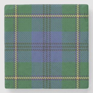 Dessous-de-verre En Pierre Vieux tartan écossais de Johnstone Johnston de