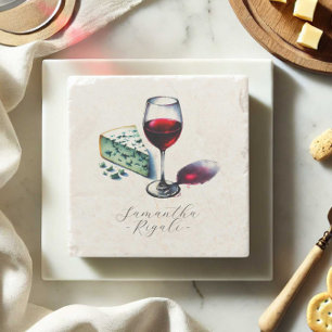 Dessous-de-verre En Pierre Vignobles de Faveurs Personnalisées
