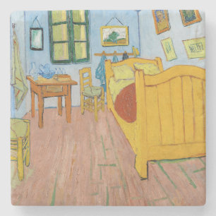 Dessous-de-verre En Pierre Vincent Van Gogh - La chambre de Vincent à Arles