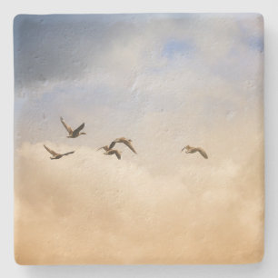 Dessous-de-verre En Pierre Vols d'oiseaux