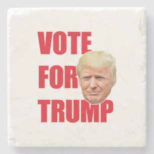 Dessous-de-verre En Pierre Voter pour Trump