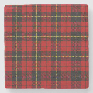 Dessous-de-verre En Pierre Wallace Tartan