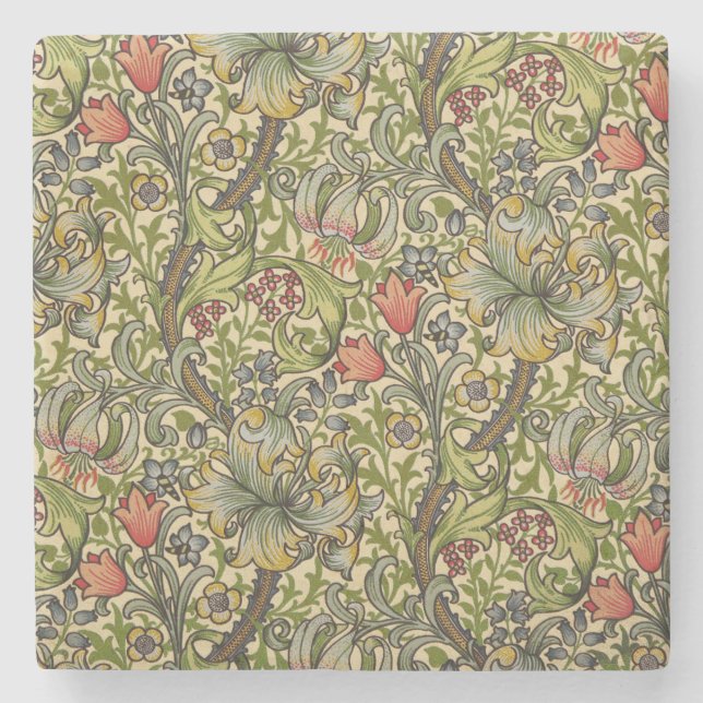 Dessous-de-verre En Pierre William Lily (Devant)