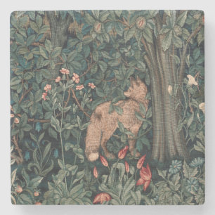 Dessous-de-verre En Pierre William Morris Faune sauvage Fox