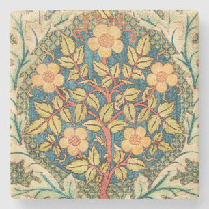 Dessous-de-verre En Pierre William Morris Rose Wreath 