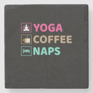 Dessous-de-verre En Pierre Yoga Lover Yoga Café Naps