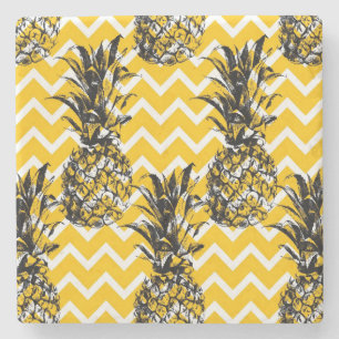 Dessous-de-verre En Pierre Zigzags d'ananas