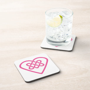 Dessous de verre en plastique Celtic Heart