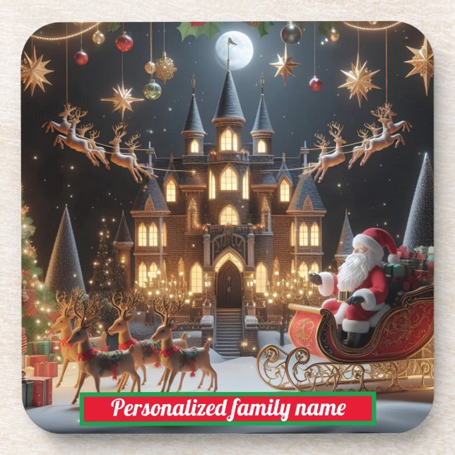 Dessous de verre en plastique dur (Devant)