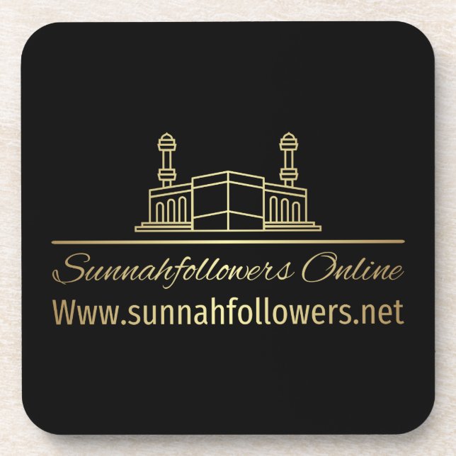 Dessous de verre en plastique dur (Devant)