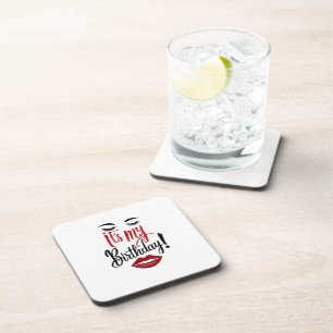 Dessous de verre en plastique dur - C'est mon anni