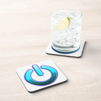 Dessous de verre en plastique dur de puissance Zer