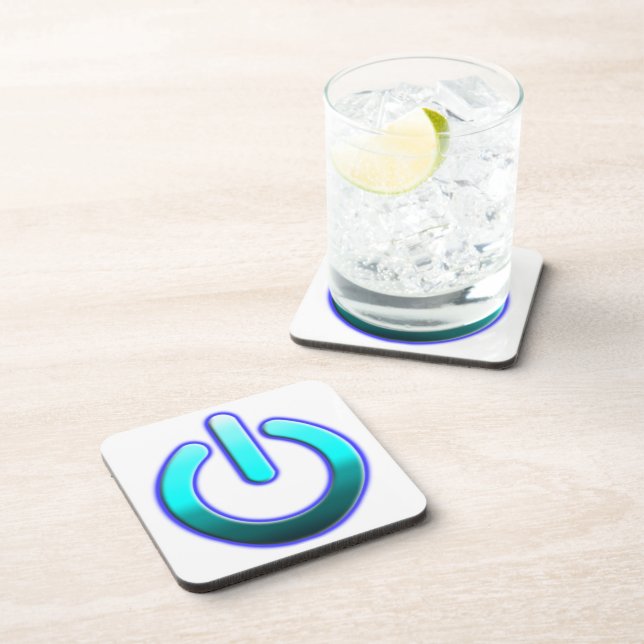 Dessous de verre en plastique dur de puissance Zer (Côté Droit)