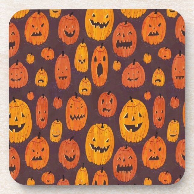 Dessous de verre en plastique Halloween (Devant)