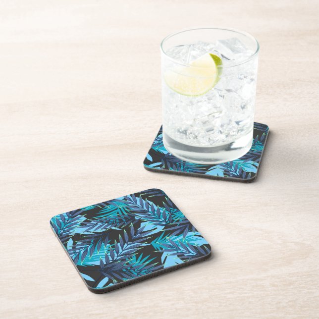 Dessous de verre en plastique Palmes tropicales Im (Côté Droit)