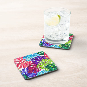Dessous de verre en plastique Palmes tropicales Im