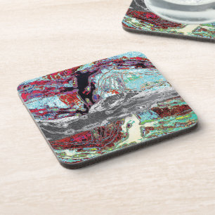 Dessous de verre en plastique rigide – Strata Puls
