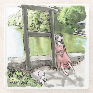 DESSOUS-DE-VERRE EN VERRE さ い れ ご じ