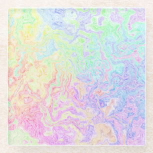 Dessous-de-verre En Verre Acid Trip