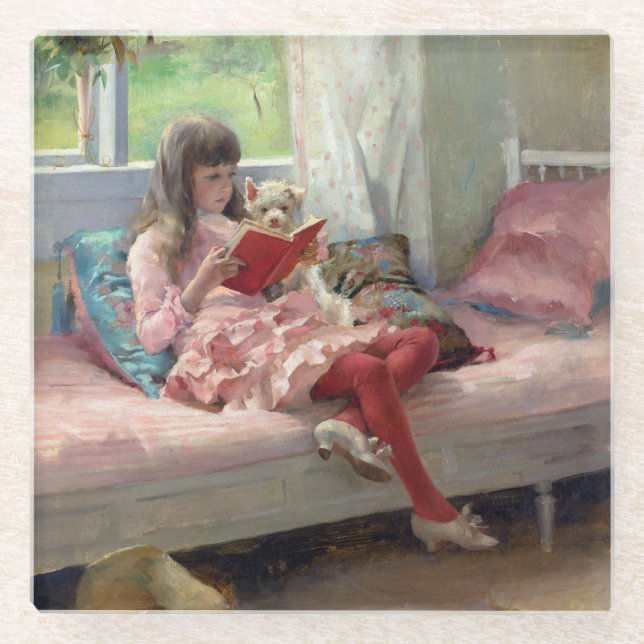 Dessous-de-verre En Verre Albert Edelfeel - Les bons amis (Devant)