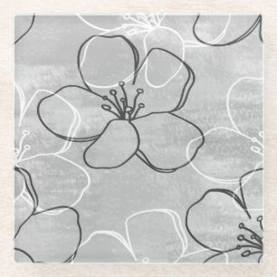 Dessous-de-verre En Verre Apple Blossom Dream : Ornement Abstrait