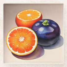 Aquarelle orange